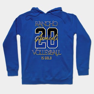 Araceli #20 Rancho VB (15 Gold) - Blue Hoodie